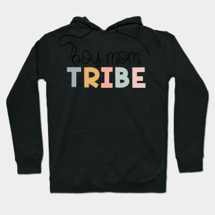 Boy Mom Tribe Muted Pastels Hoodie